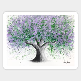 Country Lavender Tree Sticker